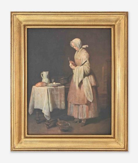 The Attentive Nurse (After Jean Siméon Chardin)
