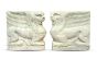 Pair of Bas-Reliefs in Turkish Marble - Decorative Objects