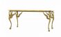 Vintage Brass and Marble Table - Italy 1960s