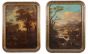 Anonymous - Pair of 18th Century Landscapes - Old Masters' Art