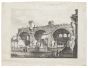 "The lands of Rome" 1850's is an original lithograph realized by an Anonymous Artist of the XX Century . 