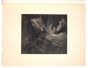 "Divina Commedia"  is an original Black and white héliogravure on cream-colored cardboard realized by Choisy Le Conin, pseudonym of Franz Von Bayros (Agram, 1866 – Vienna, 1924).