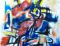 Abstract Composition on a White Wall - SOLD