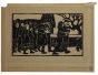  "Procession" by Albert Haueisen-  Modern Artwork