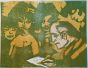 The Illustrator by Mino Maccari - Modern Artwork