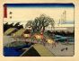 Utagawa Hiroshige - Kyoka-Tokaido - Modern Artwork