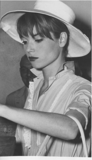 The Italian Actress Elsa Martinelli