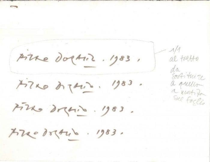 Signatures by Piero Dorazio