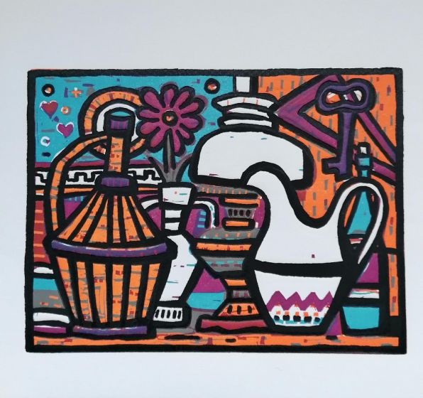 Still Life - Luigi Spacal -  Contemporary Artworks 