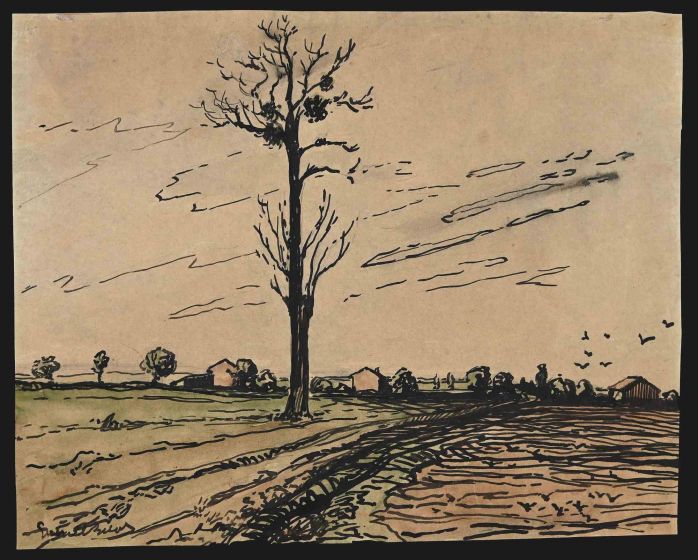 French Countryside Landscape