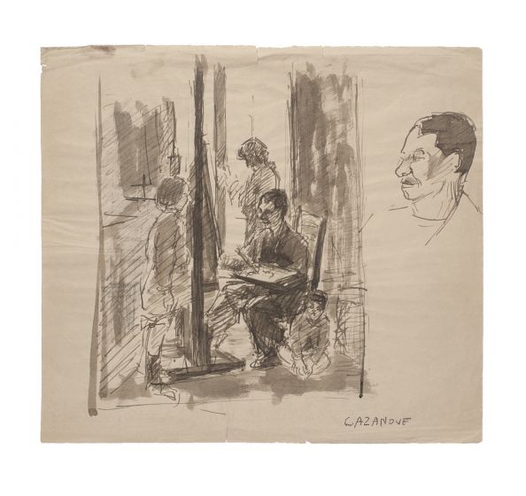 Painter by R. Casanove - Modern Artwork