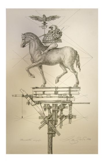 Horse by Leo Guida - Contemporary Artwork