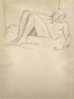 Lying Nude Figure -  Ernest Rouart - Modern Art