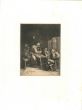 Scène de Bistrot by an anonymous after Adrian Van Ostade - Old Masters Original Print