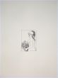 The Girl is an original Vintage Offset Print on ivory-colored paper, realized by Franco Gentilini (Italian Painter, 1909-1981), in Late 20th Century.