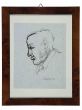 Mino Maccari - Portrait of Giorgio Morandi - Modern Art