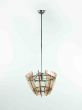 Pink and Green Vintage Chandelier - Italy 1970s