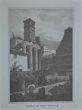 Roman Temples. Set of 6 Vintage Offset Prints after G. Engelmann