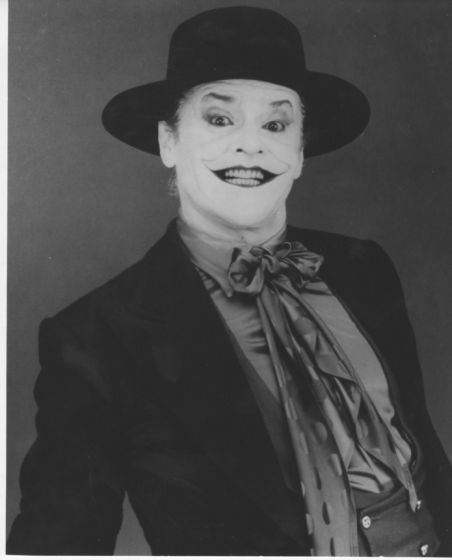 Jack Nicholson on the Set of "The Batman" (1989 Film)