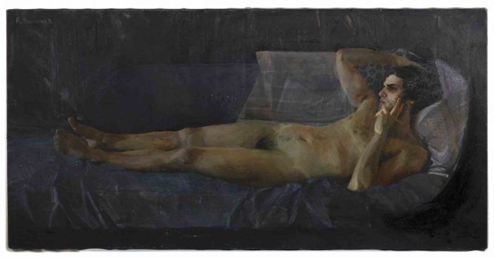 Nude man