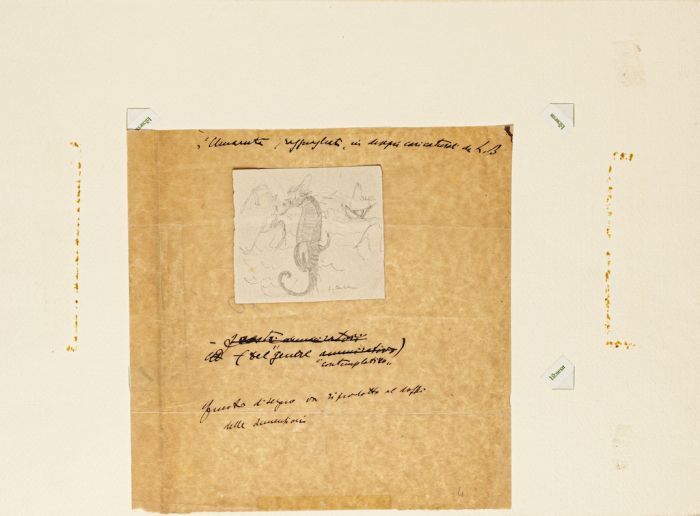 Sea Horse by Luigi Bartolini- Modern Artwork