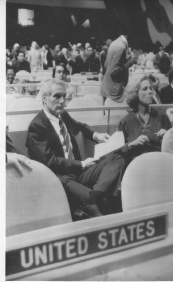 Paul Newman at United Nations