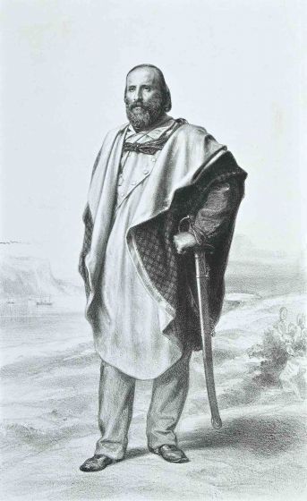 Portrait of Giuseppe Garibaldi