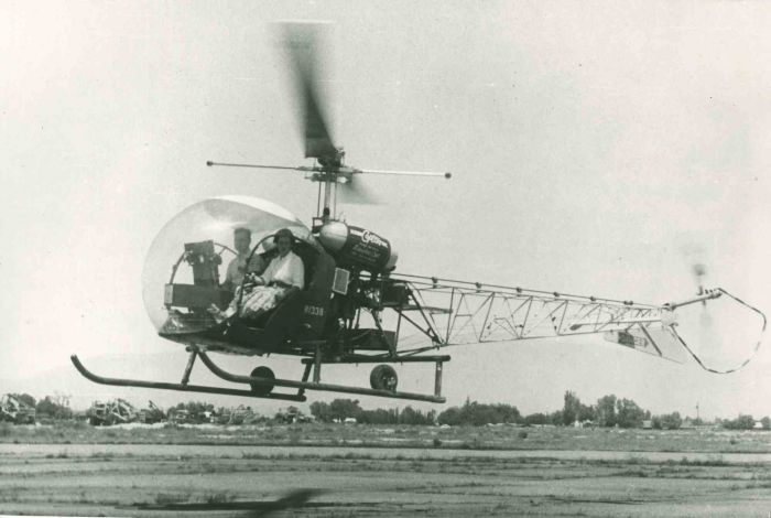 Vintage Mosquito Helicopter- American Vintage Photograph