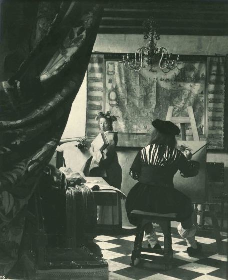 Photograph of Vintage Painting  