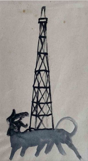 Barking at Tower
