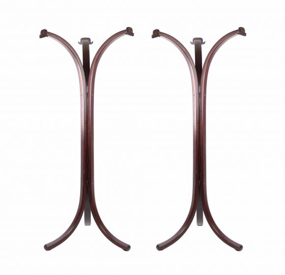 Pair of Steel Hangers - Italy 1970s
