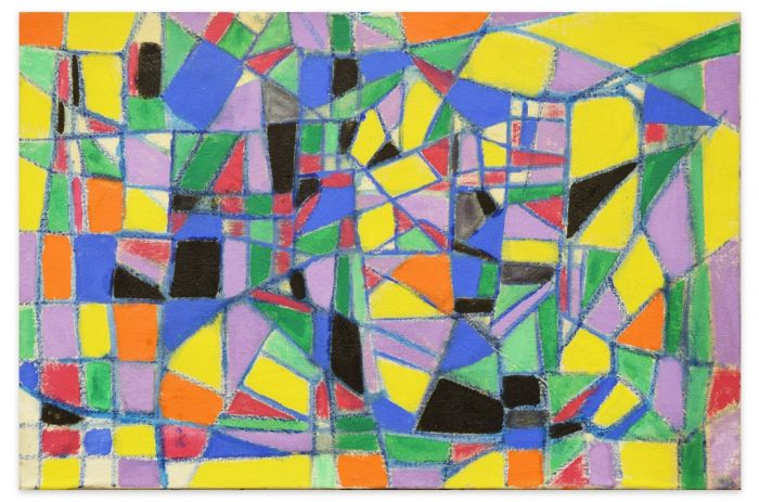 Bright Mosaic by Giorgio Lo Fermo - Contemporary Artwork