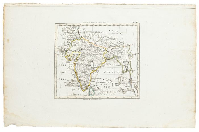 Map on India