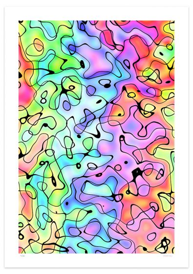 Dimension 3 by Dadodu - Contemporary Art Print