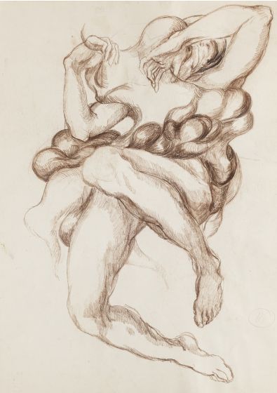 Nude Study" by Debora Sinibaldi - Contemporary Artwork