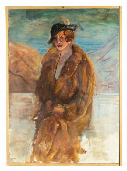 Lady with Fur