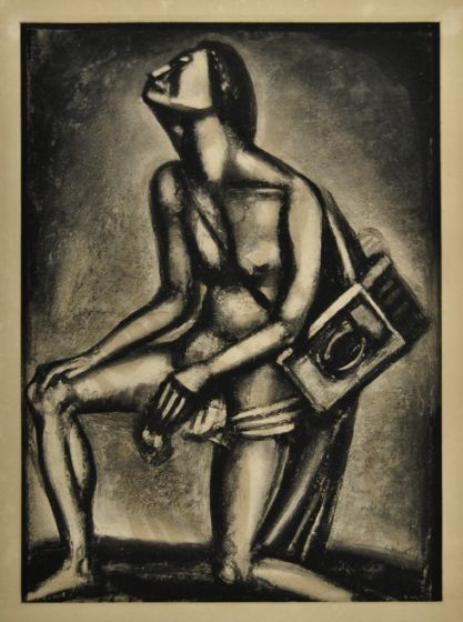 Sunt Lacrimae Rerum from "Miserere" by Georges Rouault-Modrn Artwork