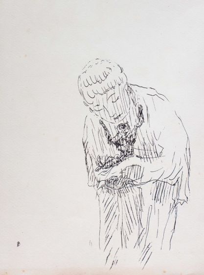 Woman with Animal