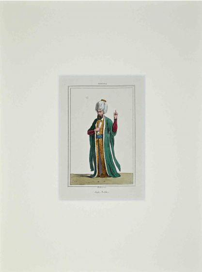 Portrait of Turkish Sultan Cadi-Lechker