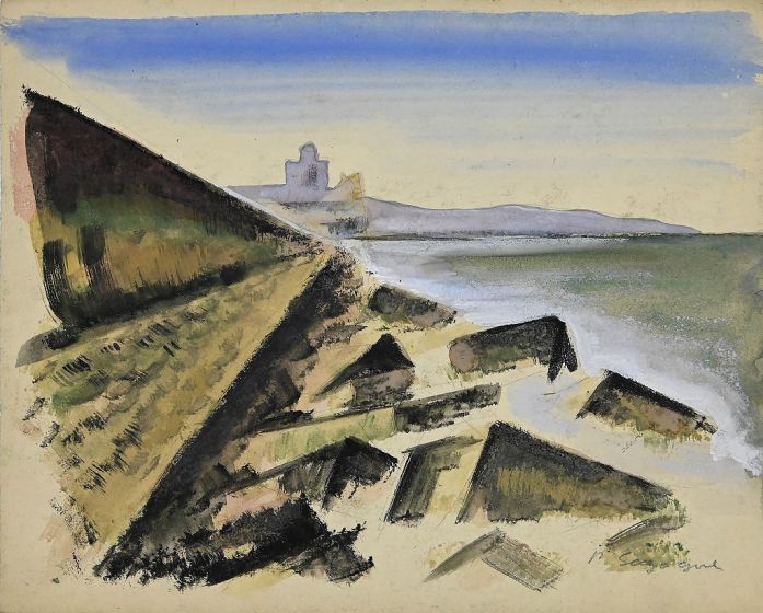 Marine landscape by Pierre Segogne