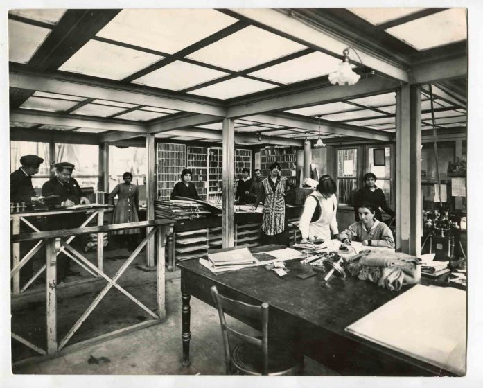 Women at Work - Vintage Photograph About Women Rights