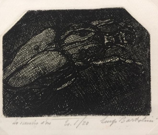 Lo Scarabeo d'Oro by Luigi Bartolini - Modern Artwork 