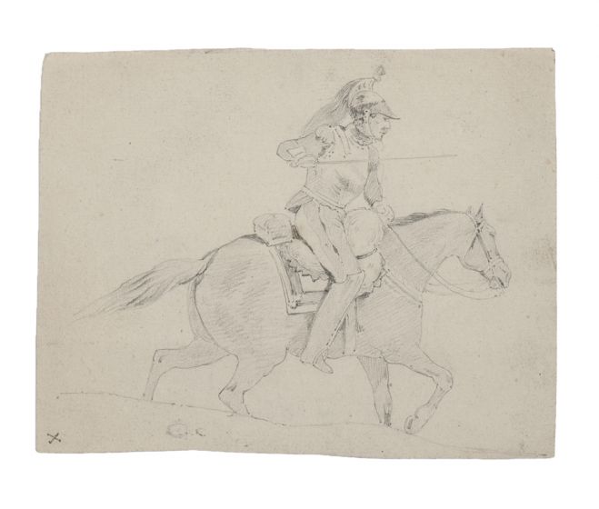 Cavalier by Anonymous artist - Modern Artwork
