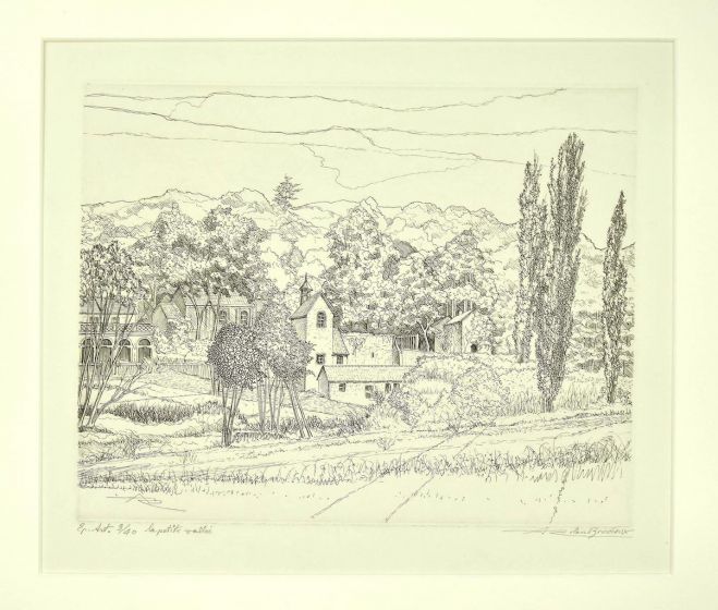 Landscape by Andre Roland Brudieuxon - Contemporary Artwork