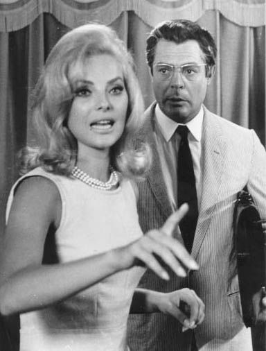 Italian Actors Marcello Mastroianni and Virna Lisi  - Original Photograph