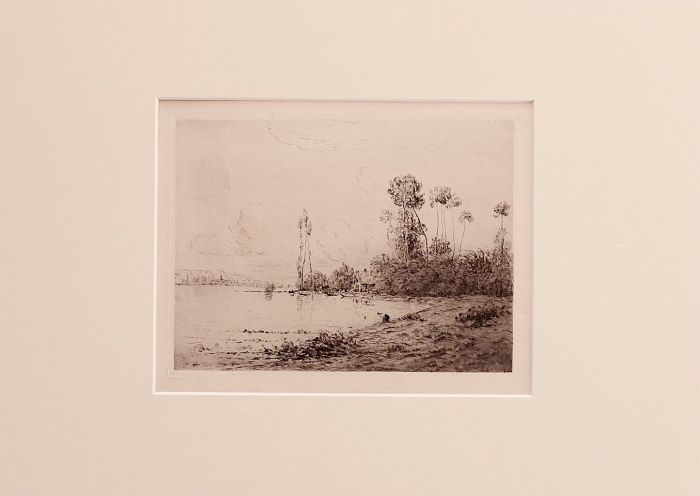 Landscape by hippolyte camille delpy - Modern Artwork 