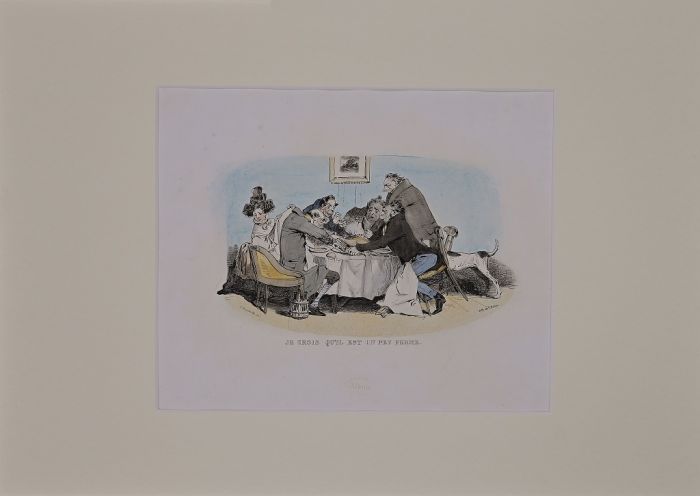 Je Crois qu'il est un peu Ferme by Jean Ignace Isidore Gérard -   Modern Artworks 