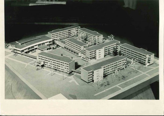 Modernism in American College - American Vintage Photograph