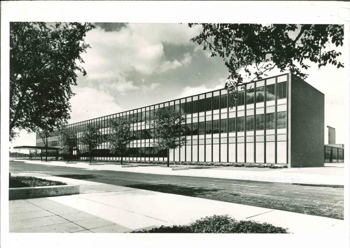 New General Motors Technical Center- American Vintage Photograph