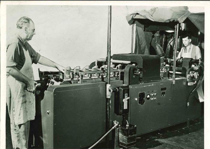 American Automobile Plants- American Vintage Photograph